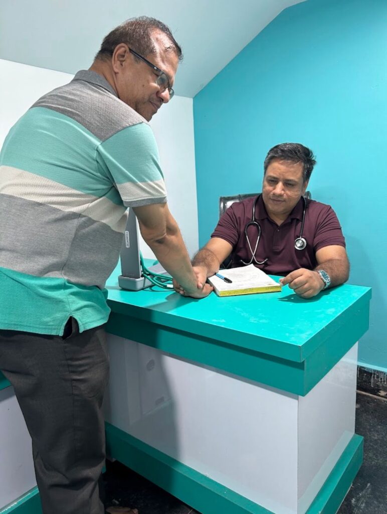 Dr Rohit Chhiroliya at Nilakantha Medical Hall